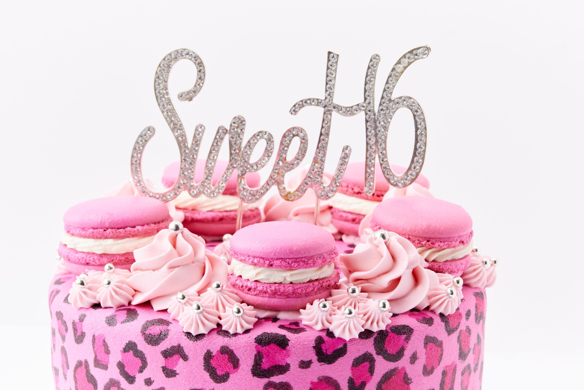 Sweet sixteen birthday cake